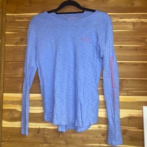 Lightweight purple Vineyard Vines long sleeve